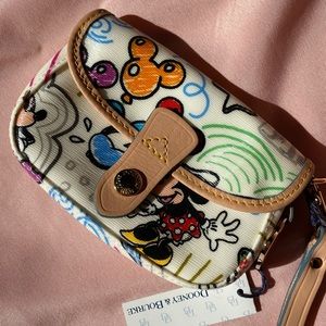 DOONEY & BOURKE LIMITED EDITION DISNEY PARKS ‘SKETCH’ FLAP WRISTLET